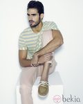 Juan Betancourt con naúticos de la colección primavera/verano 2013 de Xti