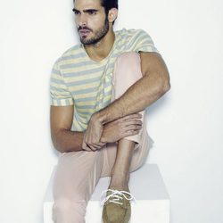 Juan Betancourt con naúticos de la colección primavera/verano 2013 de Xti