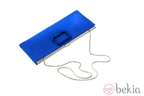 Bolso de mano azul marino de Roger Vivier para la colección primavera/verano 2013