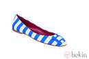 Bailarina de rayas de Roger Vivier para la colección primavera/verano 2013