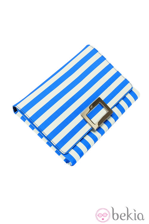 Clutch marinero de Roger Vivier para la colección primavera/verano 2013