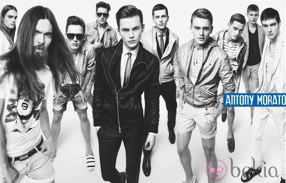Looks formales e informales para hombre de la colección primavera/verano 2013 de Antony Morato