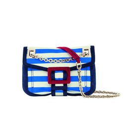 Bolso pequeño de rayas de Roger Vivier para la colección primavera/verano 2013