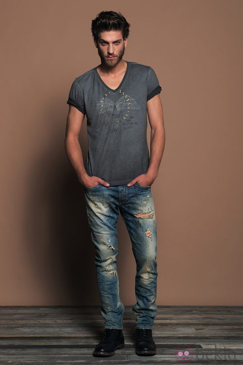 Look masculino de la colección primavera/verano 2013 de Replay
