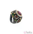 Anillo multichapado de Zenana