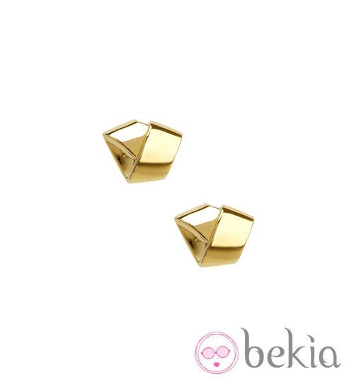 Pendientes clavo de la colección primavera/verano 2013 de Lara Bohnic