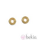 Pendientes de botón de la colección primavera/verano 2013 de Lara Bohnic