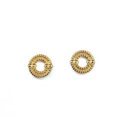 Pendientes de botón de la colección primavera/verano 2013 de Lara Bohnic