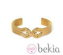 Brazalete bañado en oro de la colección primavera/verano 2013 de Lara Bohnic