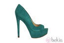 Peep toe turquesa de la colección primavera/verano 2013 de Nine West