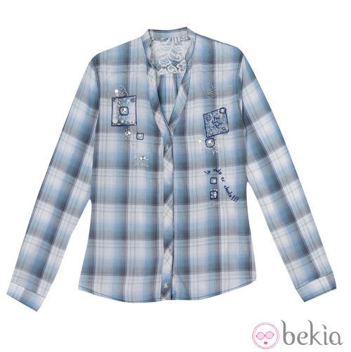 Camisa a cuadros de la colección primavera/verano 2013 de Desigual
