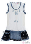 Vestido blanco de la colección primavera/verano 2013 de Desigual