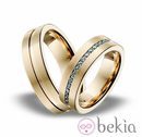 Alianza bañada en oro de la colección novias 2013 de Zenana