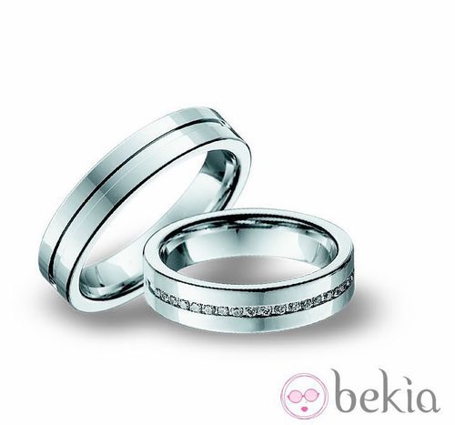 Alianza azul de la colección novias 2013 de Zenana