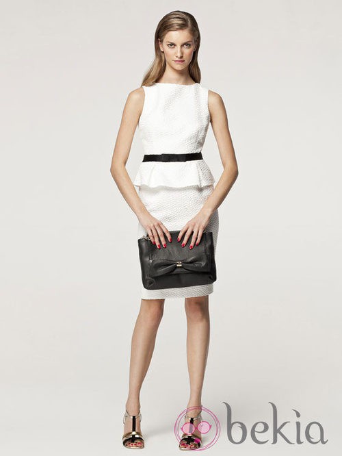 Vestido peplum de la colección primavera/verano 2013 de Carolina Herrera