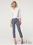 Pantalón estampado de la colección primavera/verano 2013 de Carolina Herrera