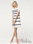 Vestido de rayas de la colección primavera/verano 2013 de Carolina Herrera