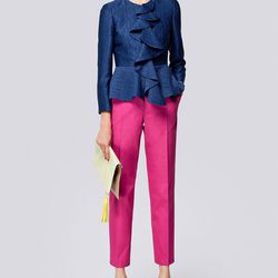 Pantalón fucsia de la colección primavera/verano 2013 de Carolina Herrera