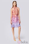 Vestido tonos degradados de la colección primavera/verano 2013 de Carolina Herrera