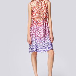 Vestido tonos degradados de la colección primavera/verano 2013 de Carolina Herrera
