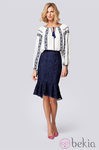 Falda con volante de la colección primavera/verano 2013 de Carolina Herrera
