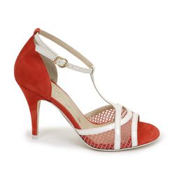 Zapato coral de la colección primavera/verano 2013 de Paco Gil