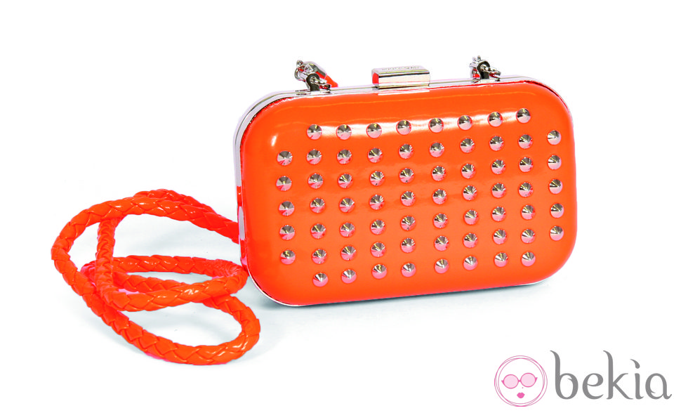 Clutch naranja de Mustang para la colección primavera/verano 2013