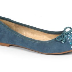 Bailarina azul de Mustang para la colección primavera/verano 2013