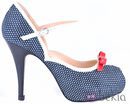 Peep toe de lunares de la colección primavera/verano 2013 de Rebeca Sanver