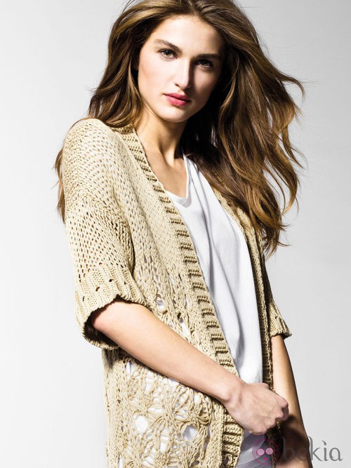 Chaqueta de punto de la colección primavera/verano 2013 de Benetton
