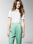 Pantalón de talle alto de la colección primavera/verano 2013 de Benetton