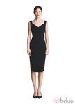 Vestido negro de la colección primavera/verano 2013 de Juanjo Oliva para Elogy