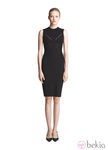 Vestido negro sin mangas de la colección primavera/verano 2013 de Juanjo Oliva para Elogy