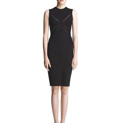 Vestido negro sin mangas de la colección primavera/verano 2013 de Juanjo Oliva para Elogy