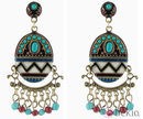 Pendientes de Tantred de la temporada primavera/verano 2013 con tonos azulados