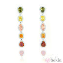 Pendientes con fancy colors de la colección de 'Diamonds'