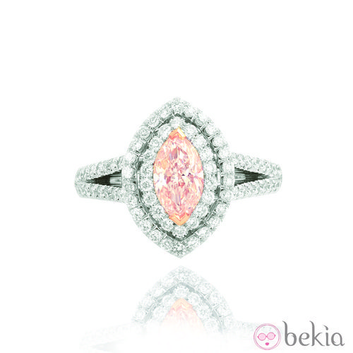 Anillo de diamantes y fancy colors de la colección de 'Diamonds'