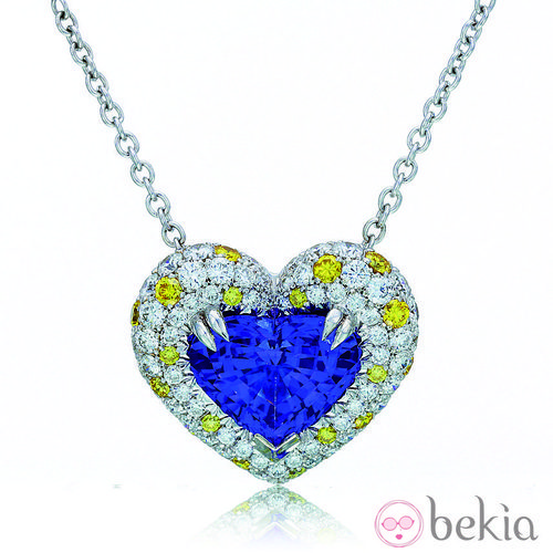Collar con forma de corazón de la colección de 'Diamonds' 