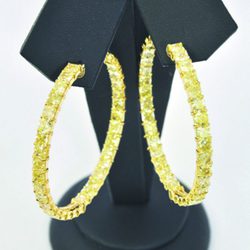 Pendientes de oro y diamantes de la colección de 'Diamonds'