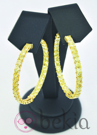 Pendientes de oro y diamantes de la colección de 'Diamonds'