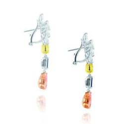 Pendientes combinados de la colección de 'Diamonds'