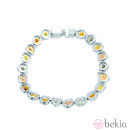 Pulsera de plata de la colección de 'Diamonds'