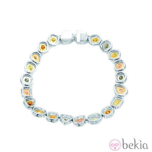 Pulsera de plata de la colección de 'Diamonds'