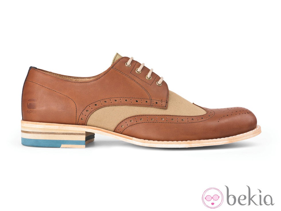 Modelo masculino de la colección 'Raw Correct' primavera/verano 2013 de G-Star