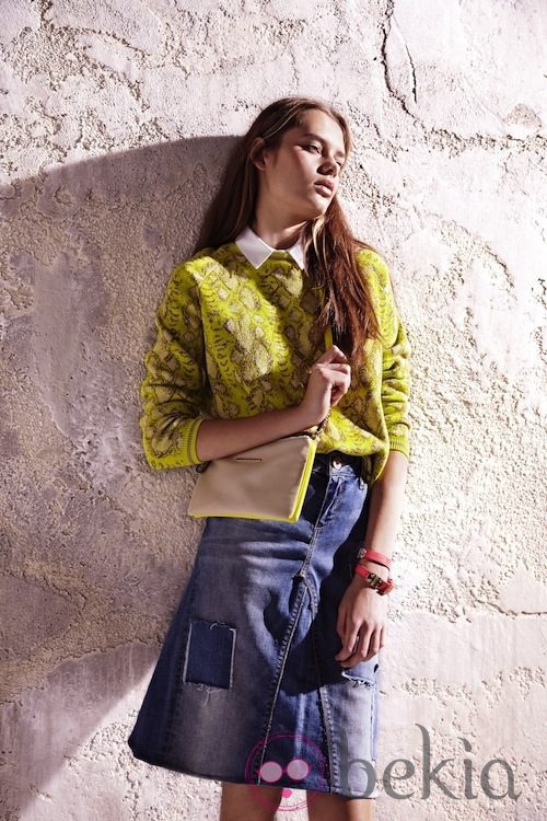Jersey en verde lima de la colección primavera/verano 2013 de River Island