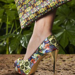 Modelo 'Skully' de la colección primavera/verano 2013 de Maya Hansen para Fosco