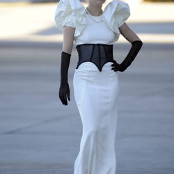 Lady Gaga con corsé en Australia