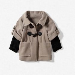 Chaquetón de niña de Zara Kids, otoño/invierno 2011