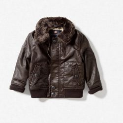 Cazadora de polipiel de Zara Kids, otoño/invierno 2011