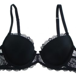 Sujetador negro de encaje de DKNY Intimates